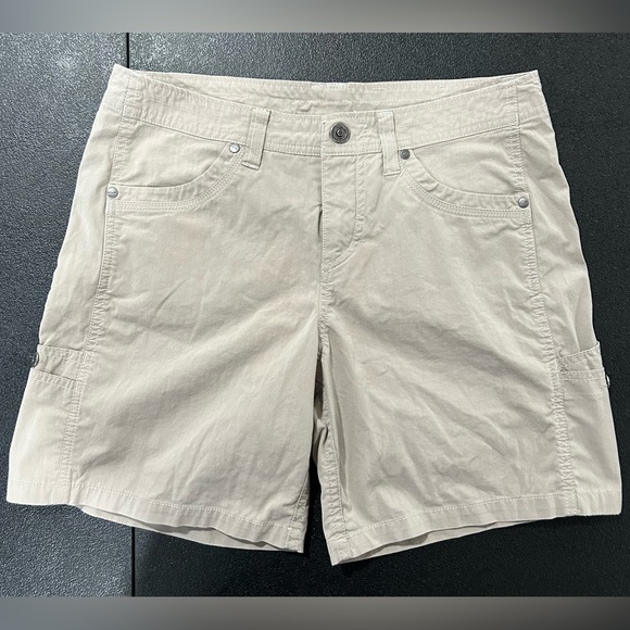 Kuhl Pants - Kuhl Womens Shorts Sz 8 light tan, like new